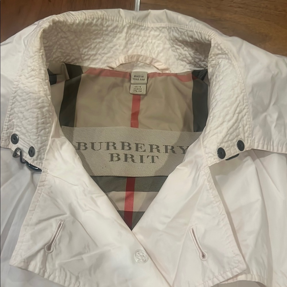 Burberry Brit White Jacket